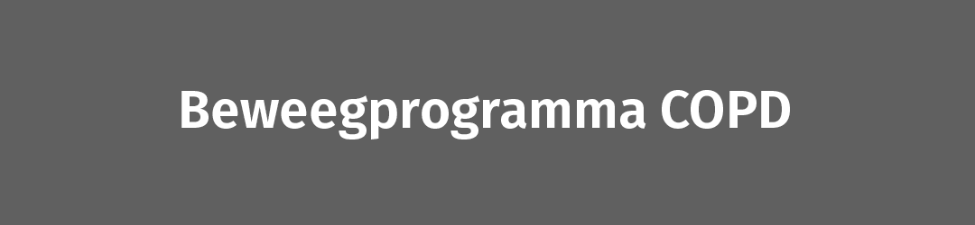 Beweegprogramma COPD