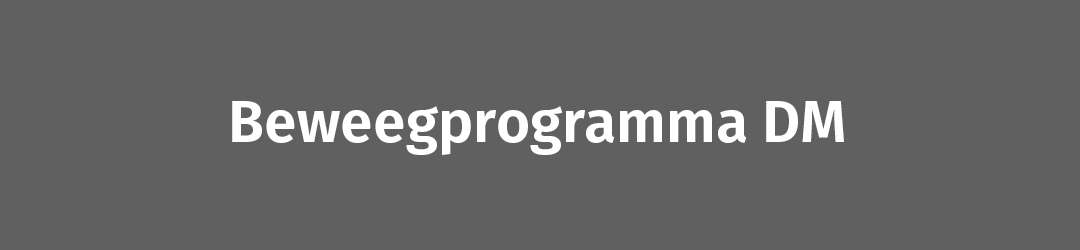 Beweegprogramma DM