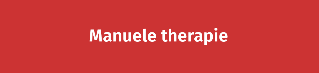 Manuele therapie